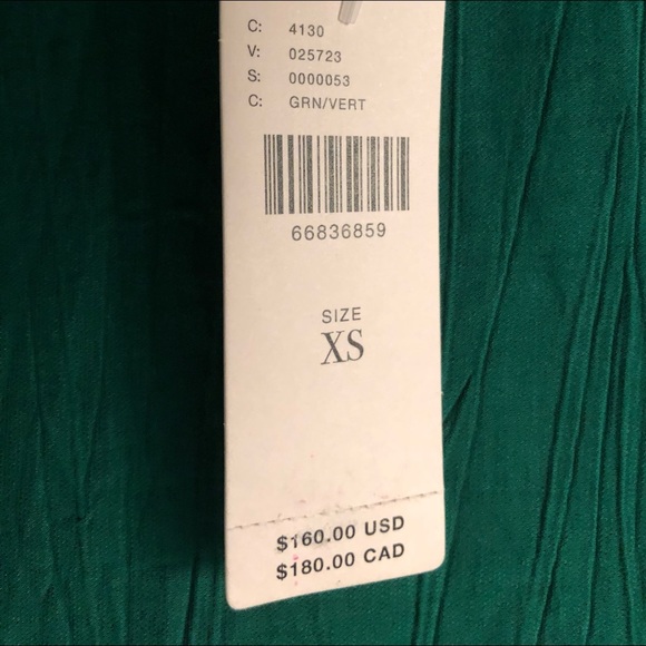 Anthropologie Halter Green Maxi Dress - Picture 5 of 5